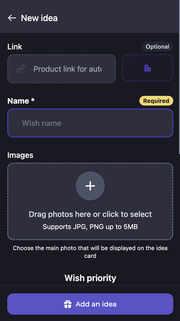 wishdo.io collected ideas feed